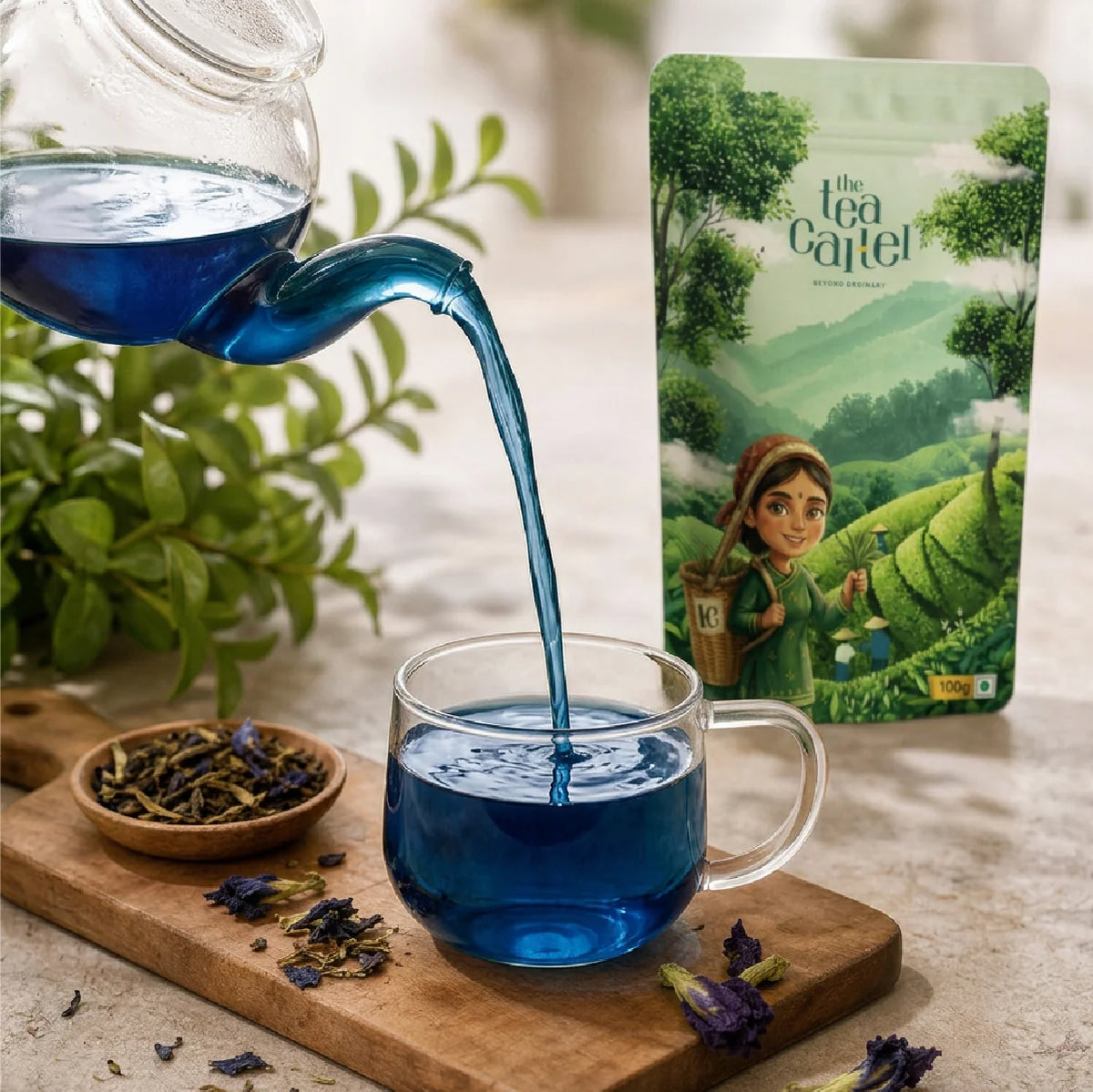 Blue Pea Green Tea