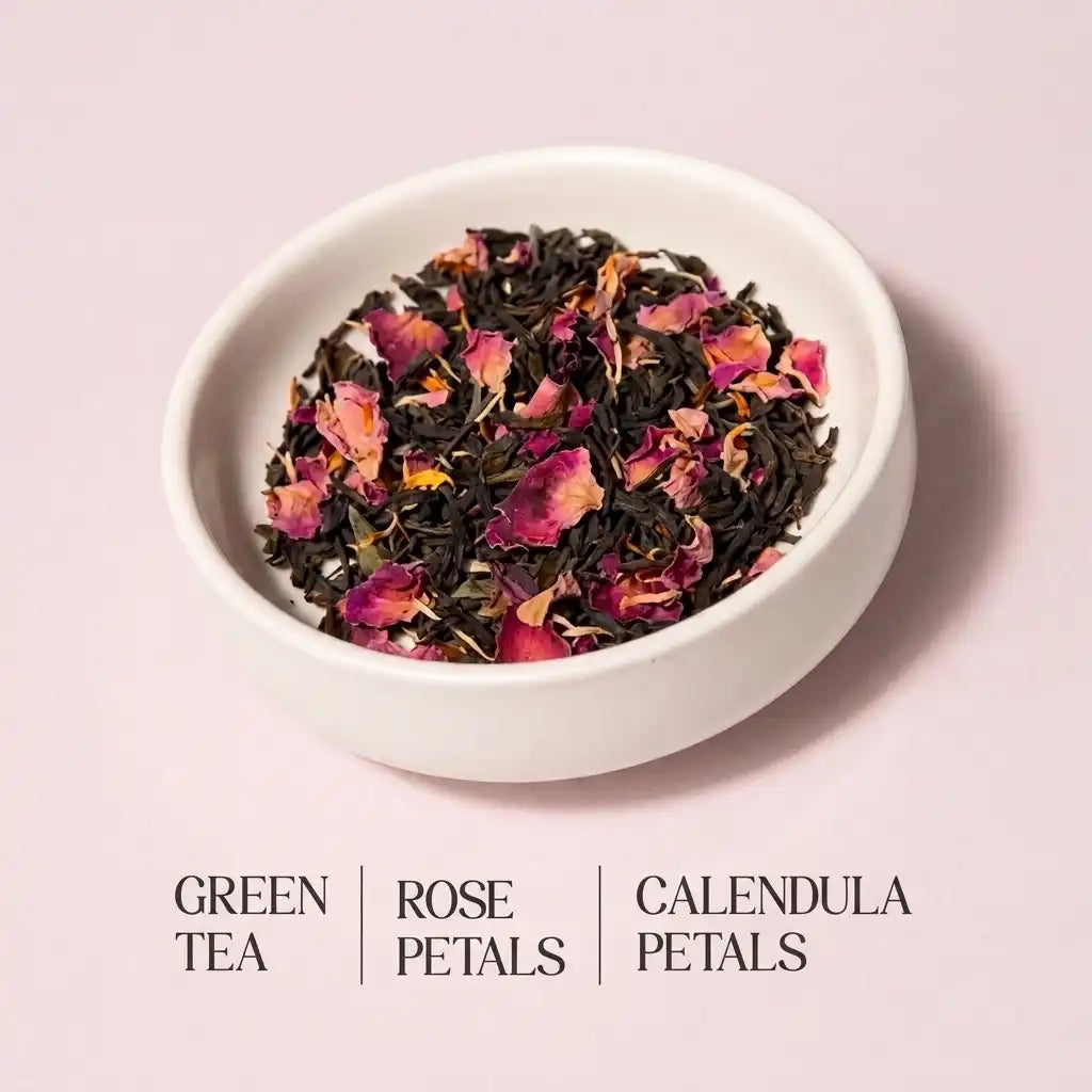 Rose Green Tea
