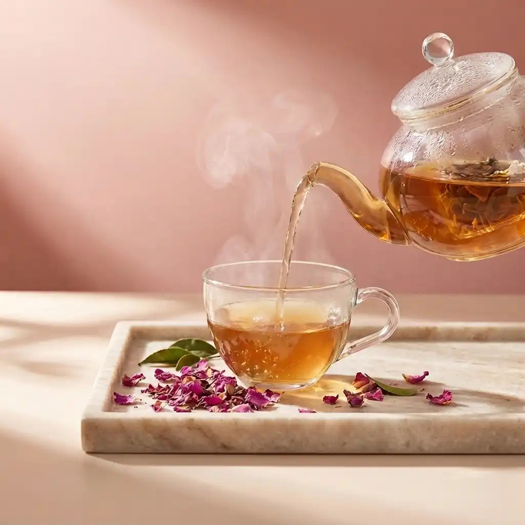 Rose Green Tea